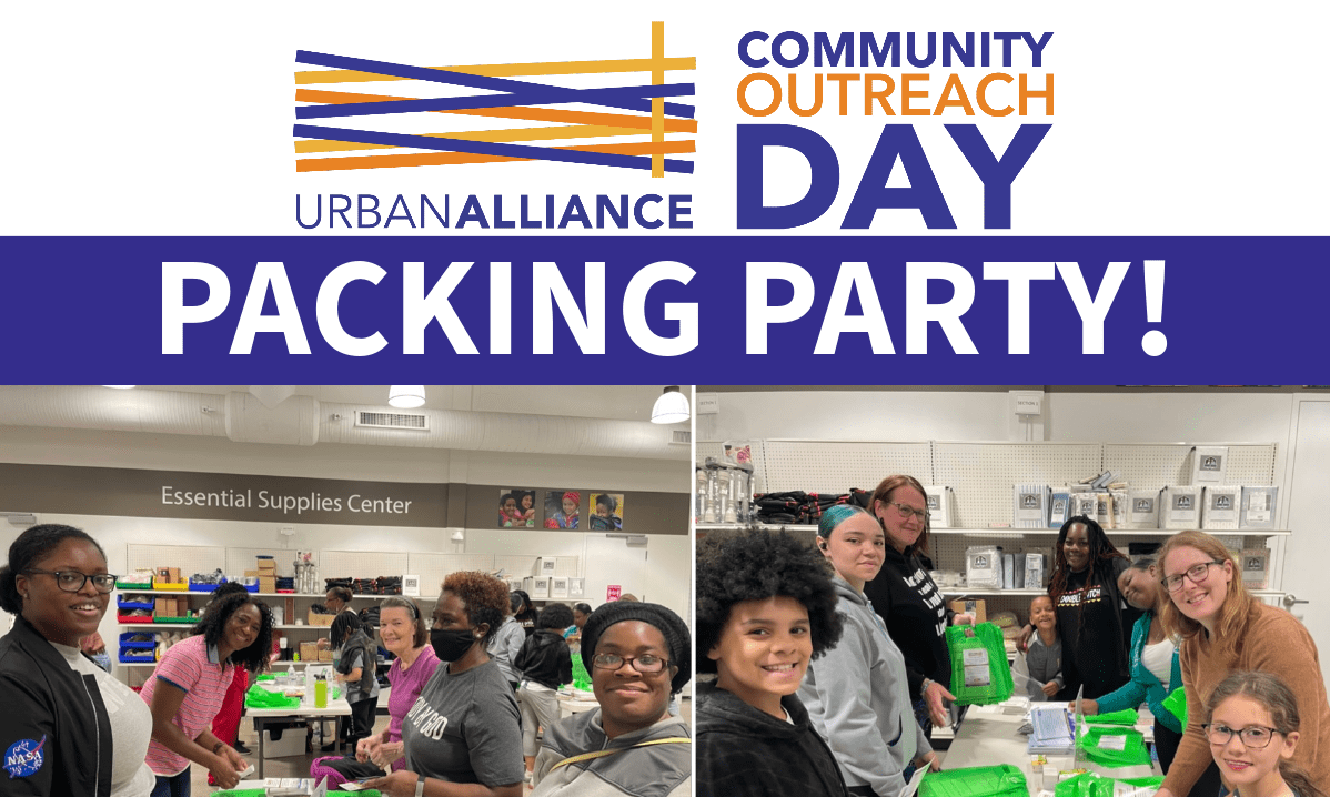 Community Outreach Day Packing Party